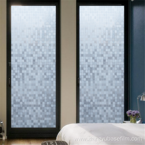 Heat Resistant Frosted Opaque Mosaic Glass Protection Film